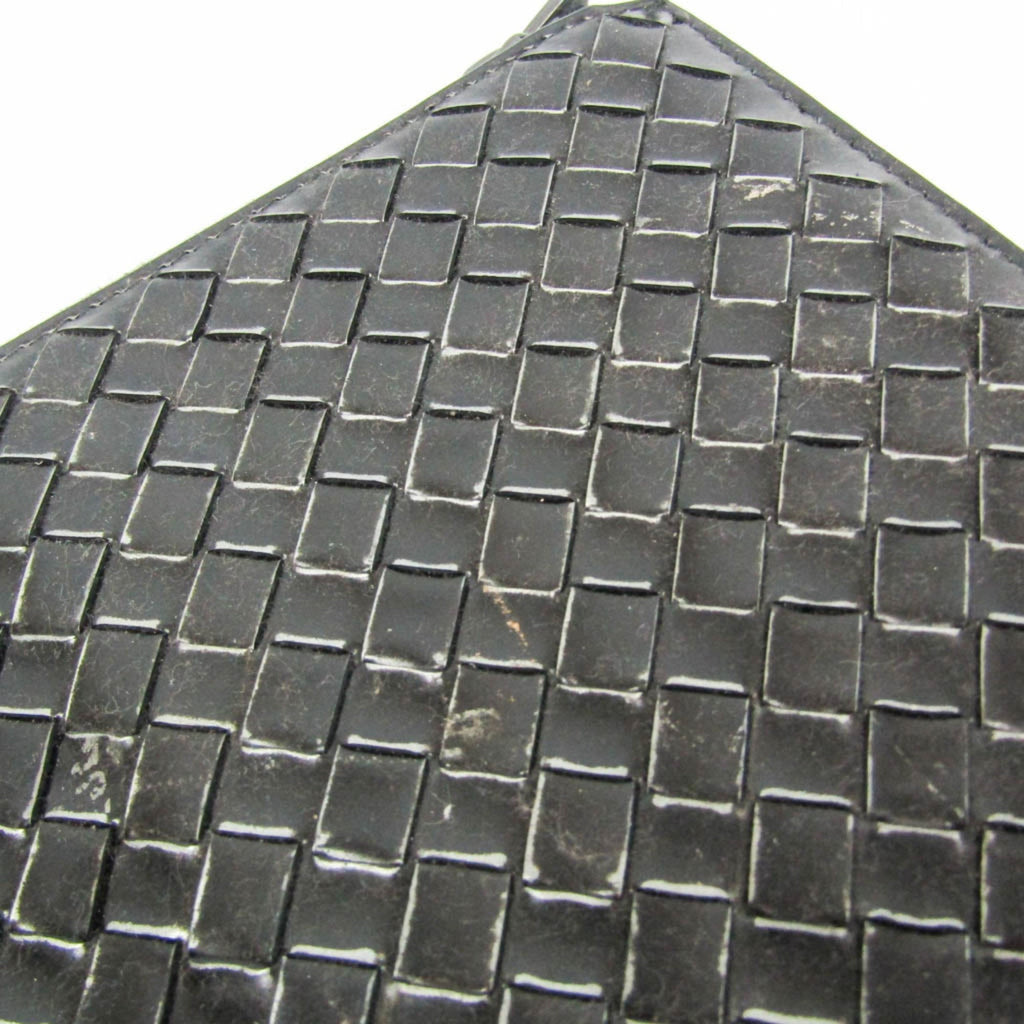 Bottega Veneta Intrecciato · Leather Clutch