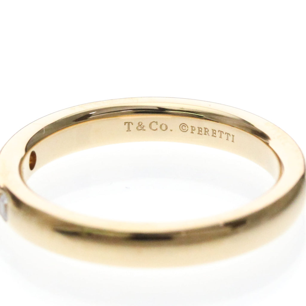 Tiffany Stacking Band · 18K Rose Gold · Diamond