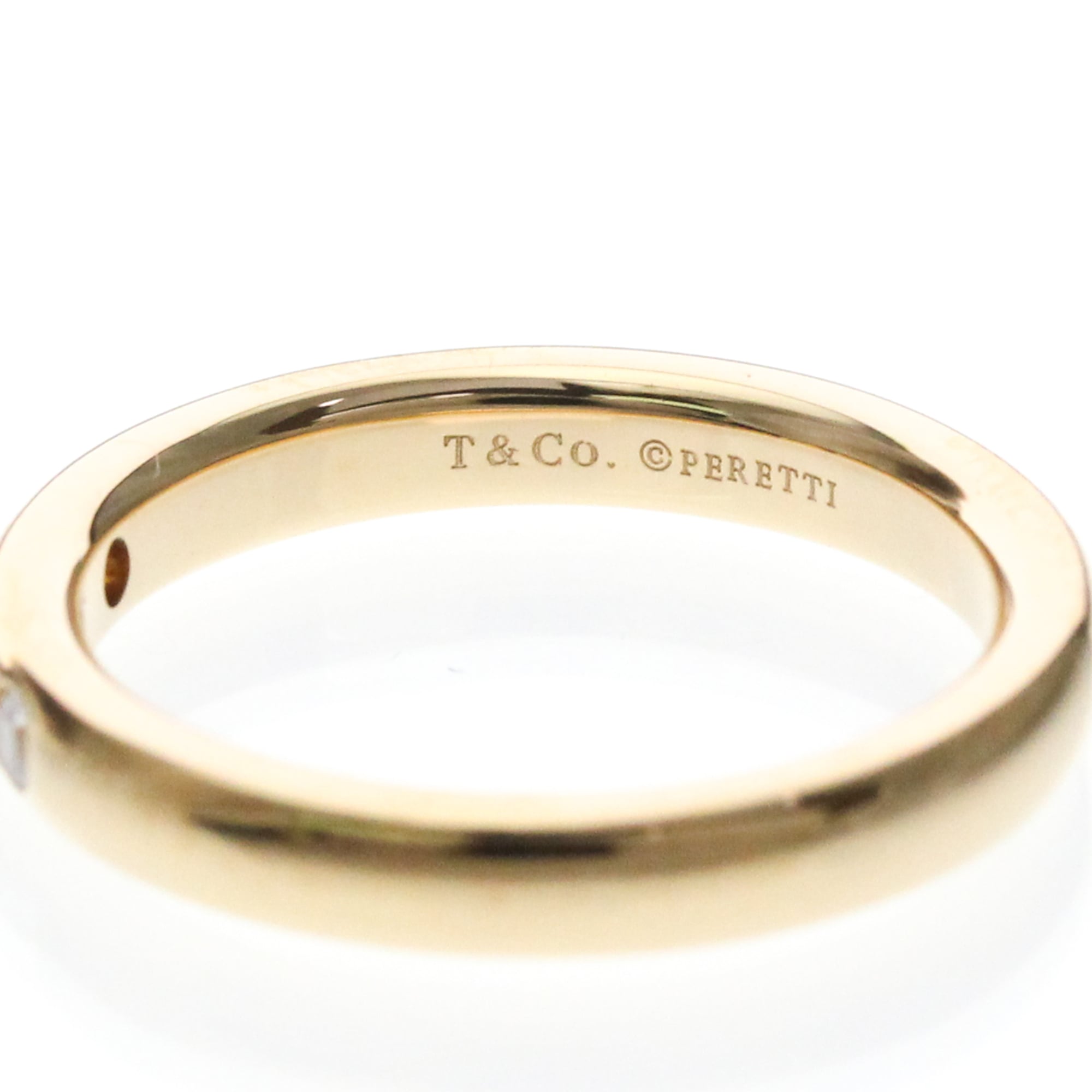 Tiffany Stacking Band · 18K Rose Gold · Diamond