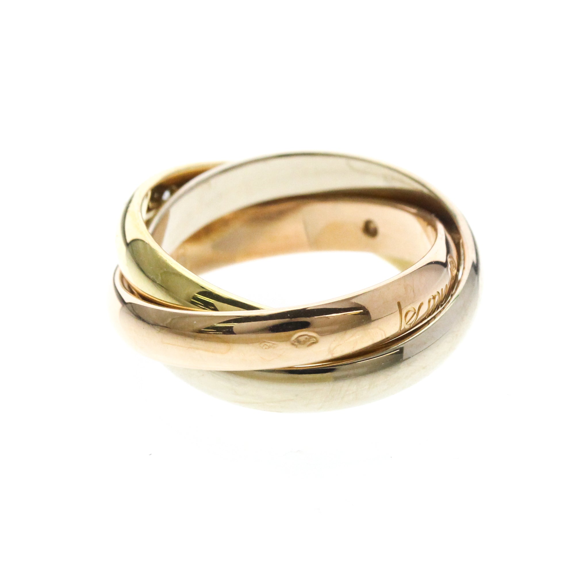 Cartier Trinity · Three Diamond · Tri-Gold