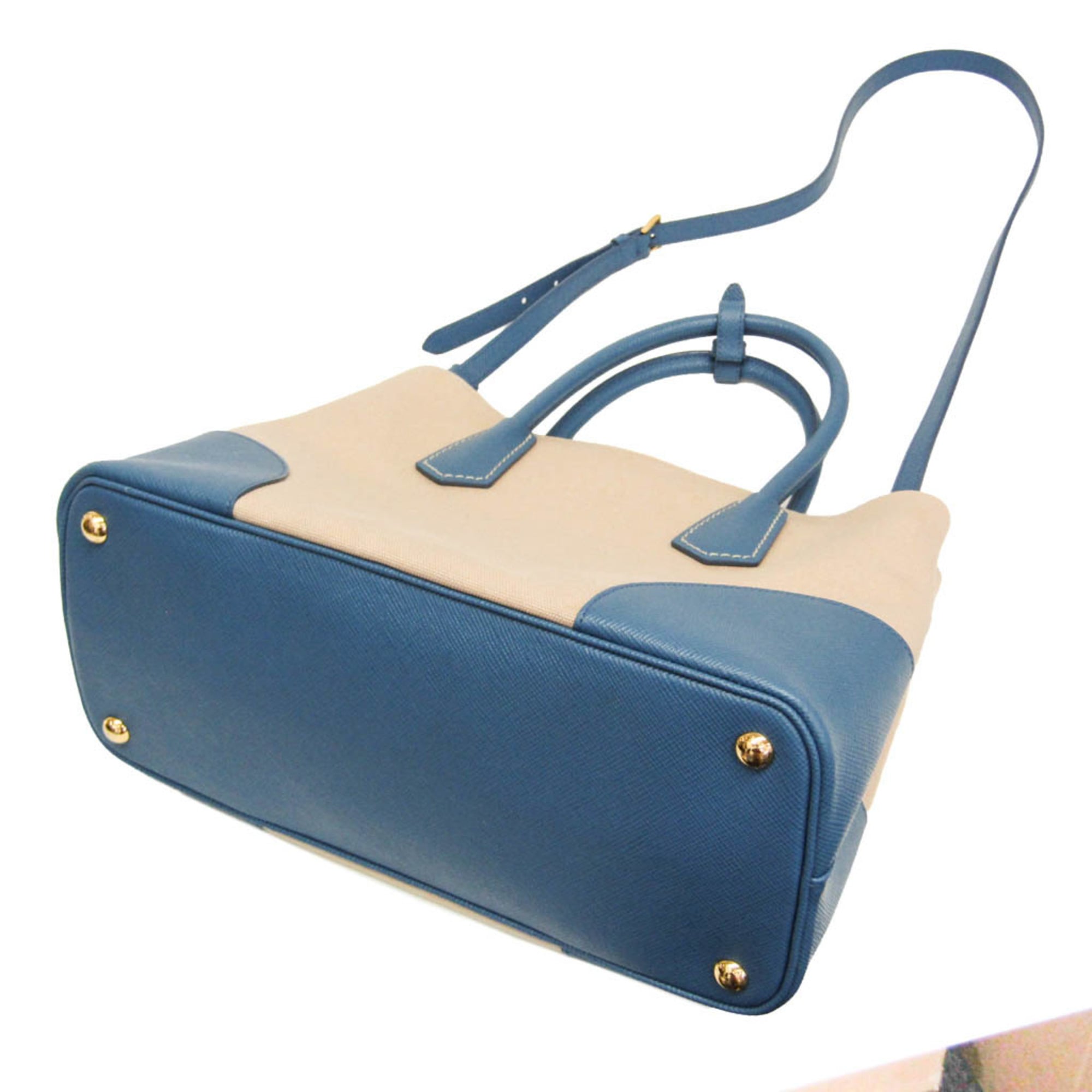Prada Saffiano Double Bag · Medium