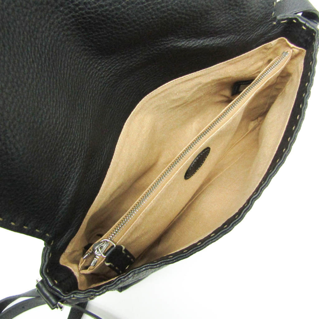 Fendi Selleria · Leather Messenger