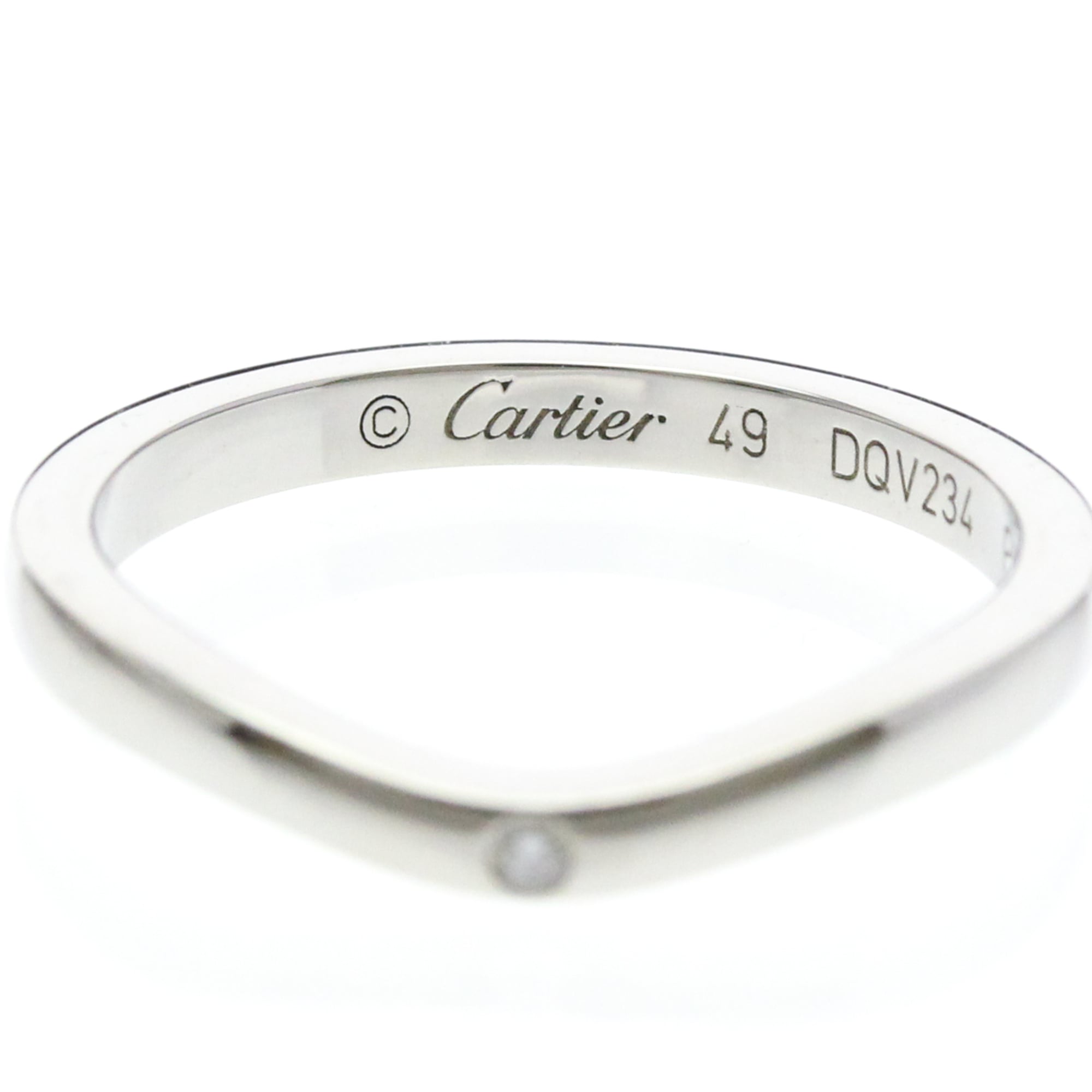 Cartier Ballerina · Platinum · Three Diamonds