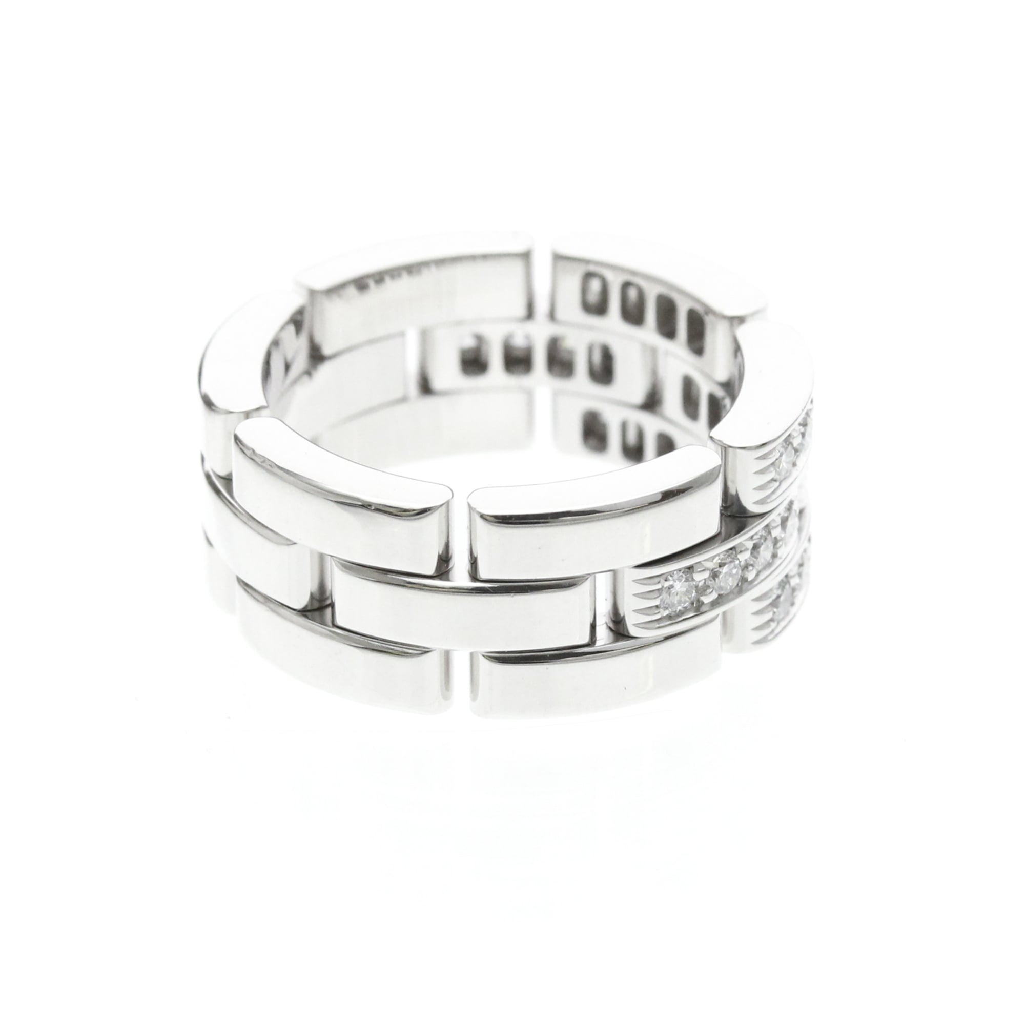 Cartier Maillon Panthère · 18K White Gold