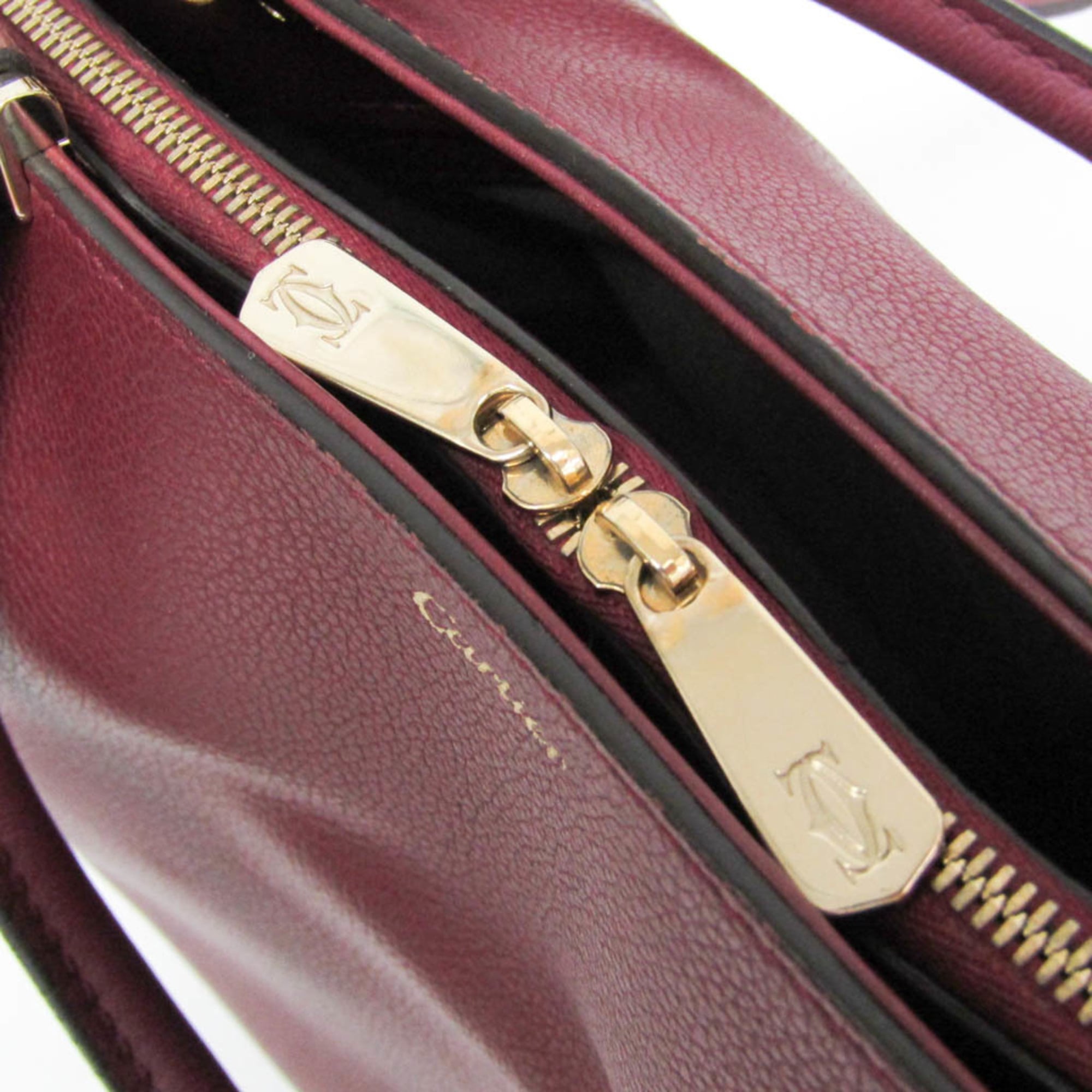 Cartier C de Cartier · Leather Shoulder Bag