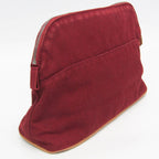 Hermès Bolide MM · Canvas & Leather Pouch