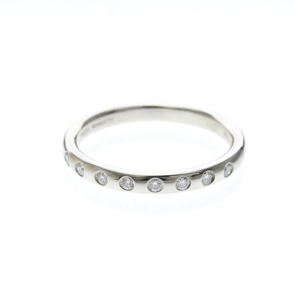 Tiffany Stacking Band · Platinum · 8 Diamonds