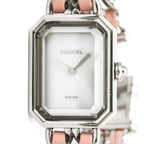Chanel Premiere Lock · Steel · Mother-of-Pearl