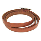 Hermès Hapi Choker · Leather Wrap Bangle