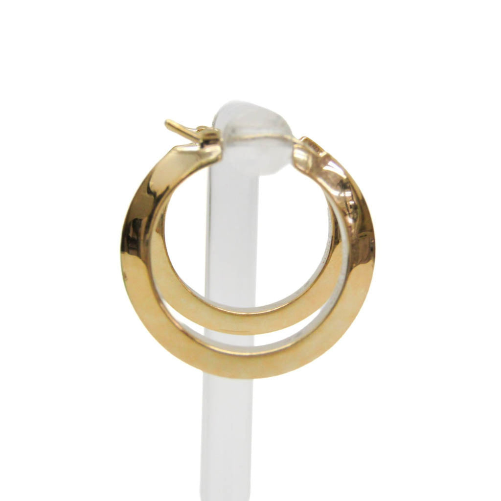 Bottega Veneta Essential · Silver Hoops