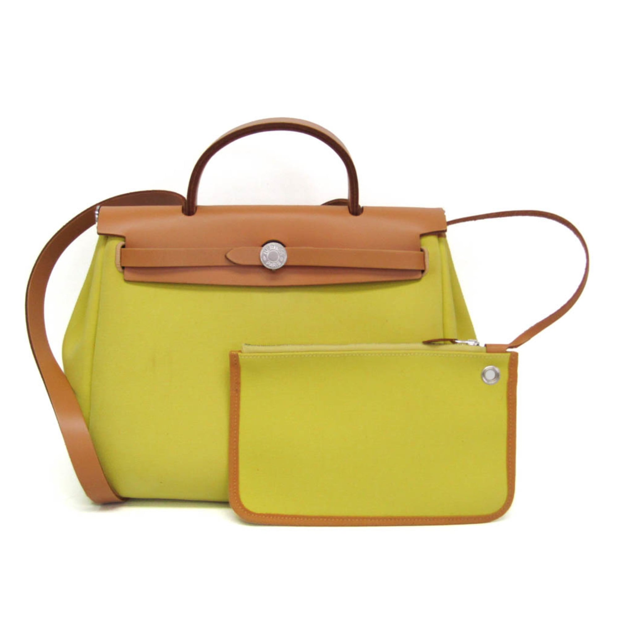 Hermès Her Bag Zip PM · Toile Officier