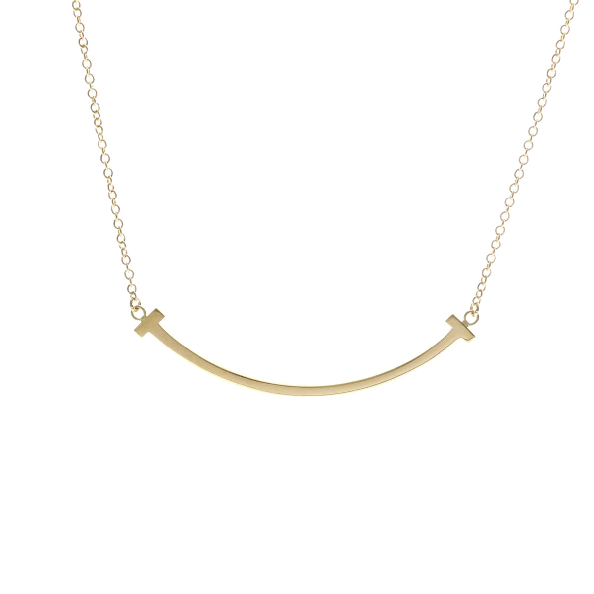 Tiffany T Smile · 18K Yellow Gold · Small