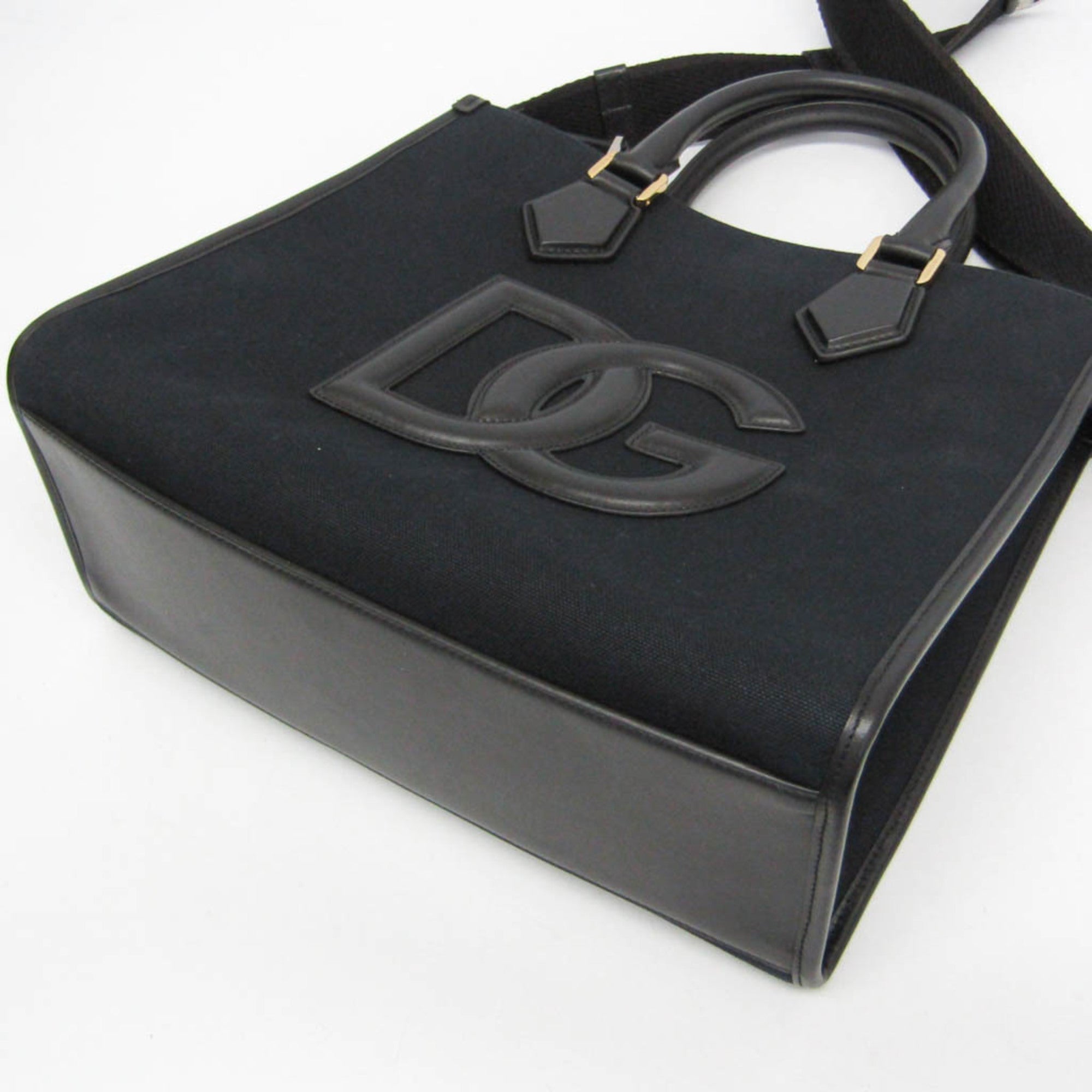 Dolce & Gabbana DG Logo · Canvas & Leather