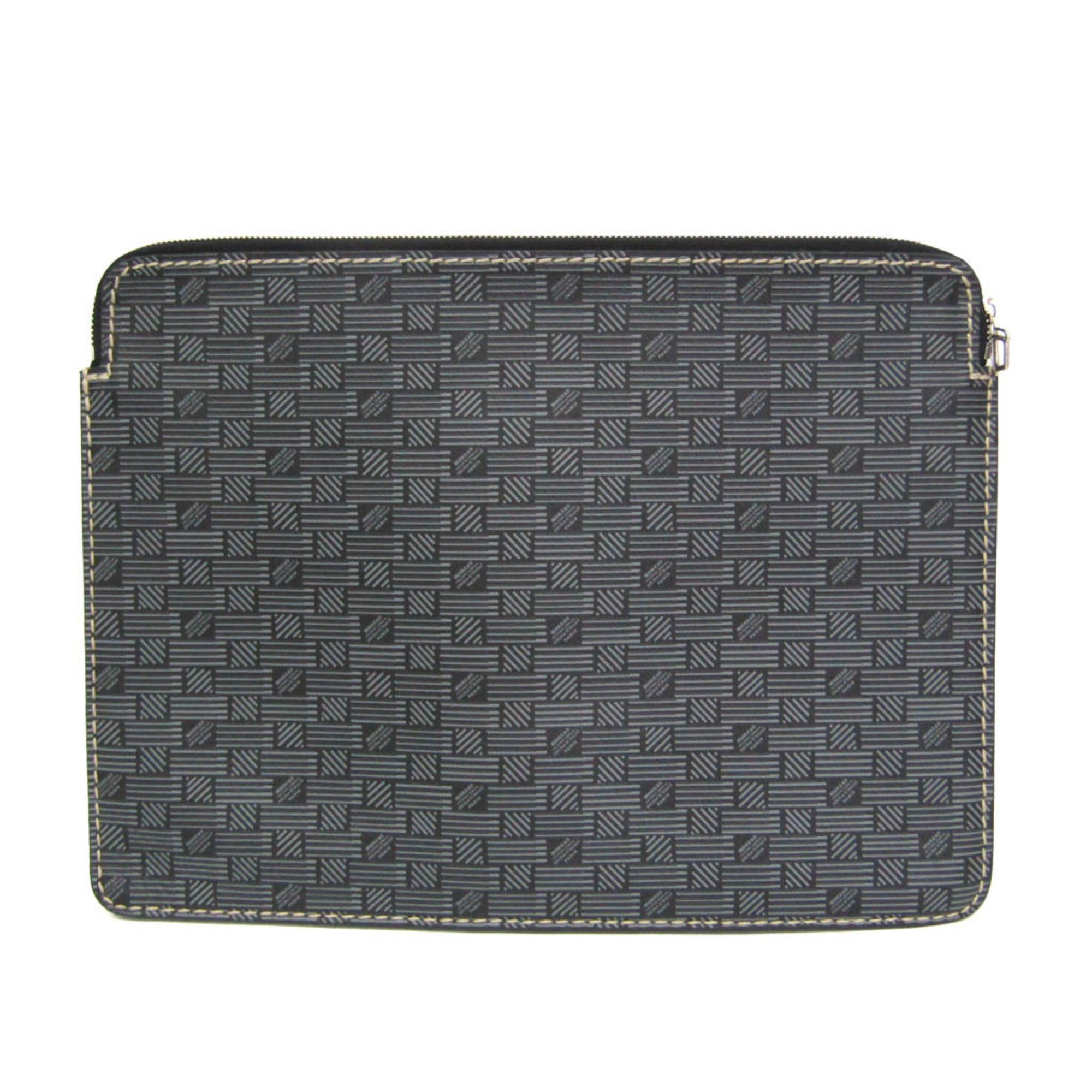 Moreau Leather Clutch · Two-Tone