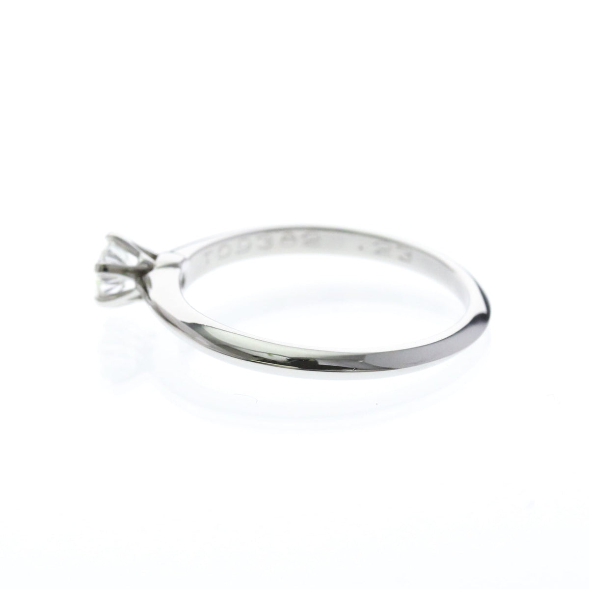 Tiffany Solitaire · Platinum · Diamond 0.23ct