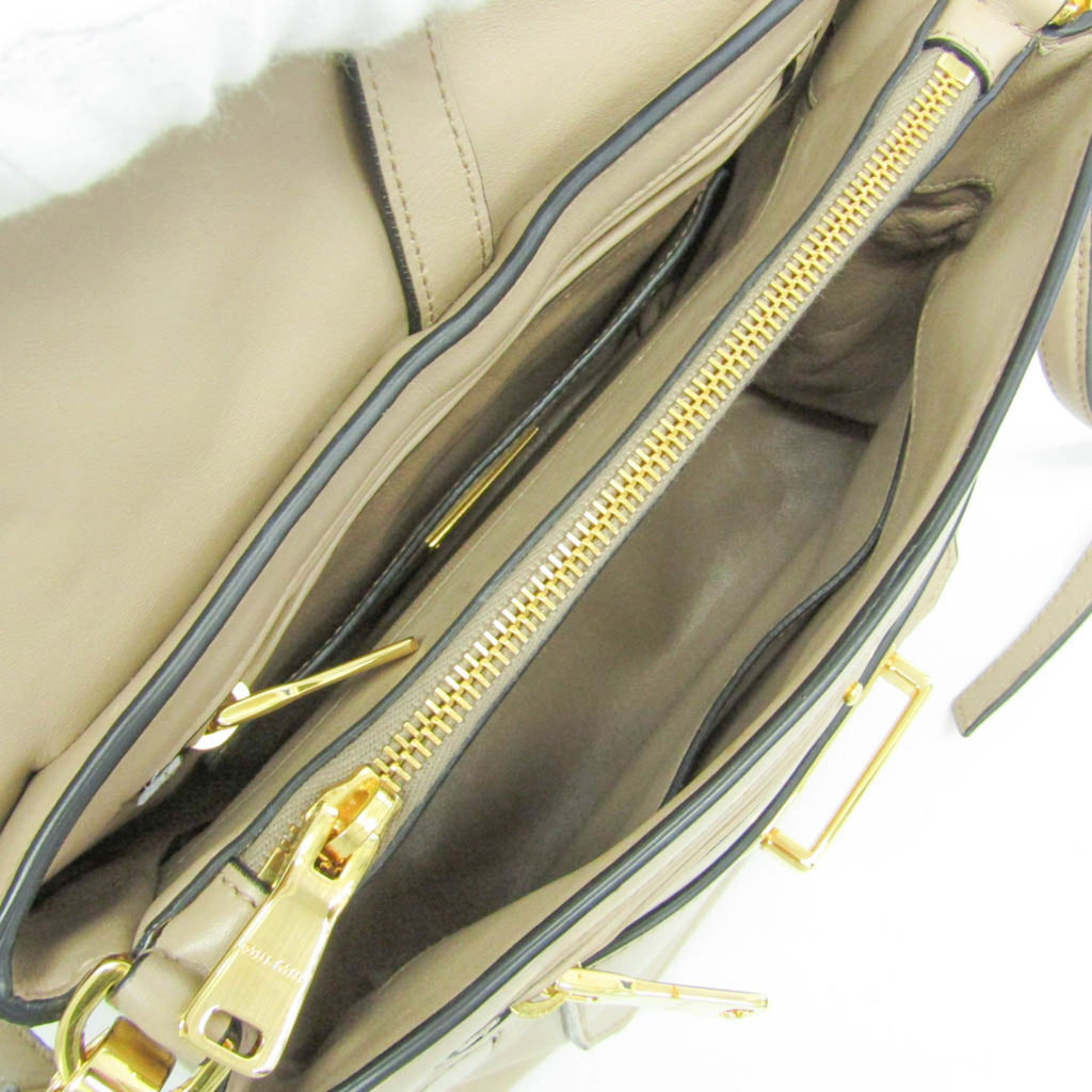 Miu Miu · Leather Shoulder Bag