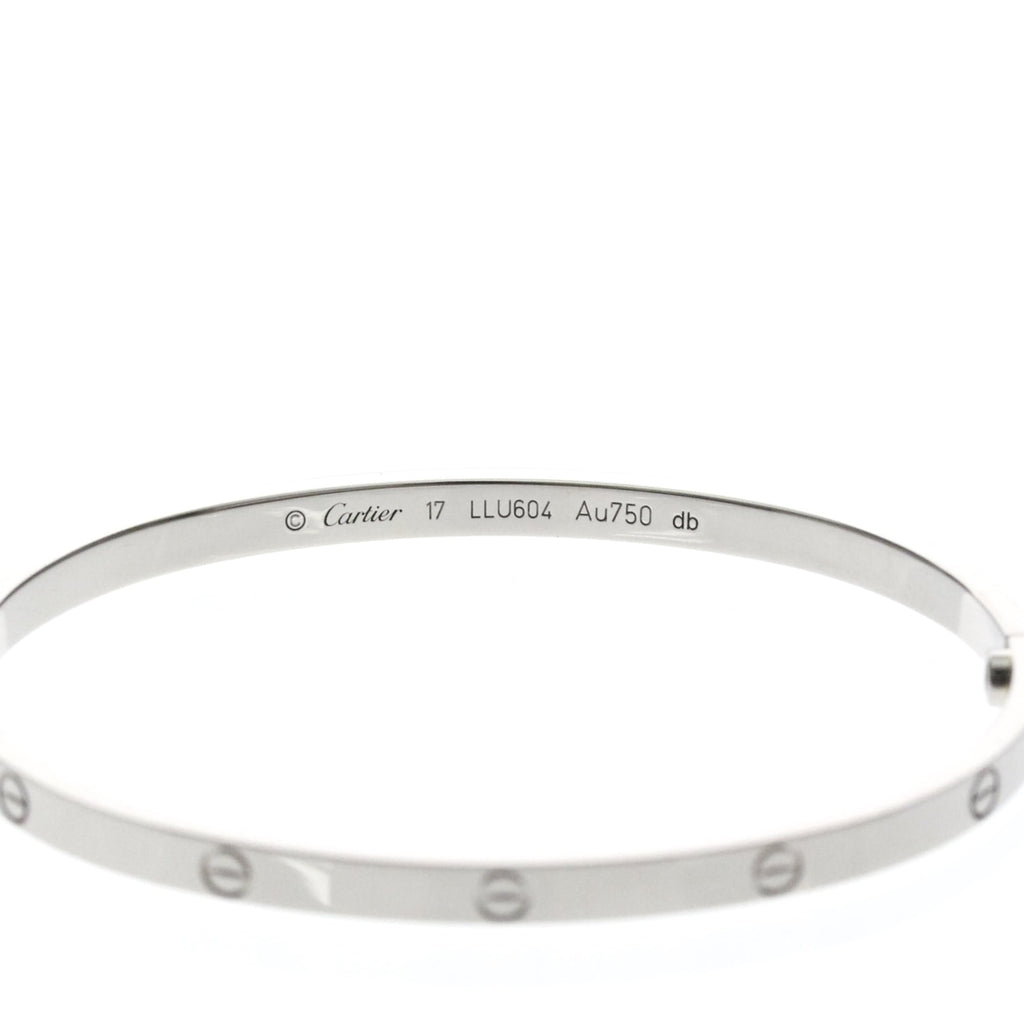 Cartier Love Bracelet SM · 18K White Gold