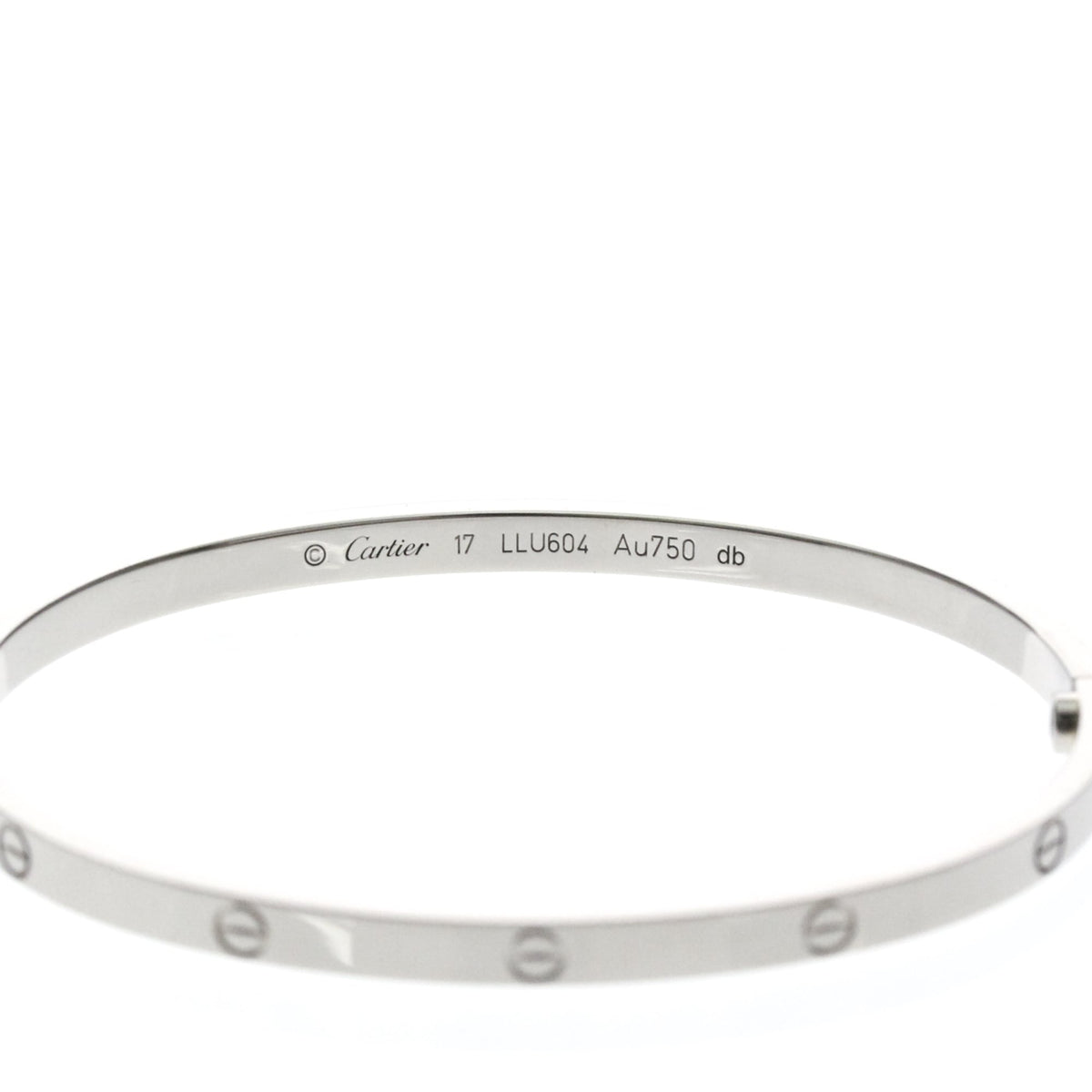Cartier Love Bracelet SM · 18K White Gold