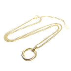 Cartier Trinity · Diamond Necklace · Tri-Gold