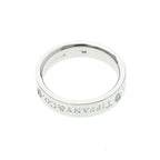 Tiffany Platinum Band · Three Diamonds