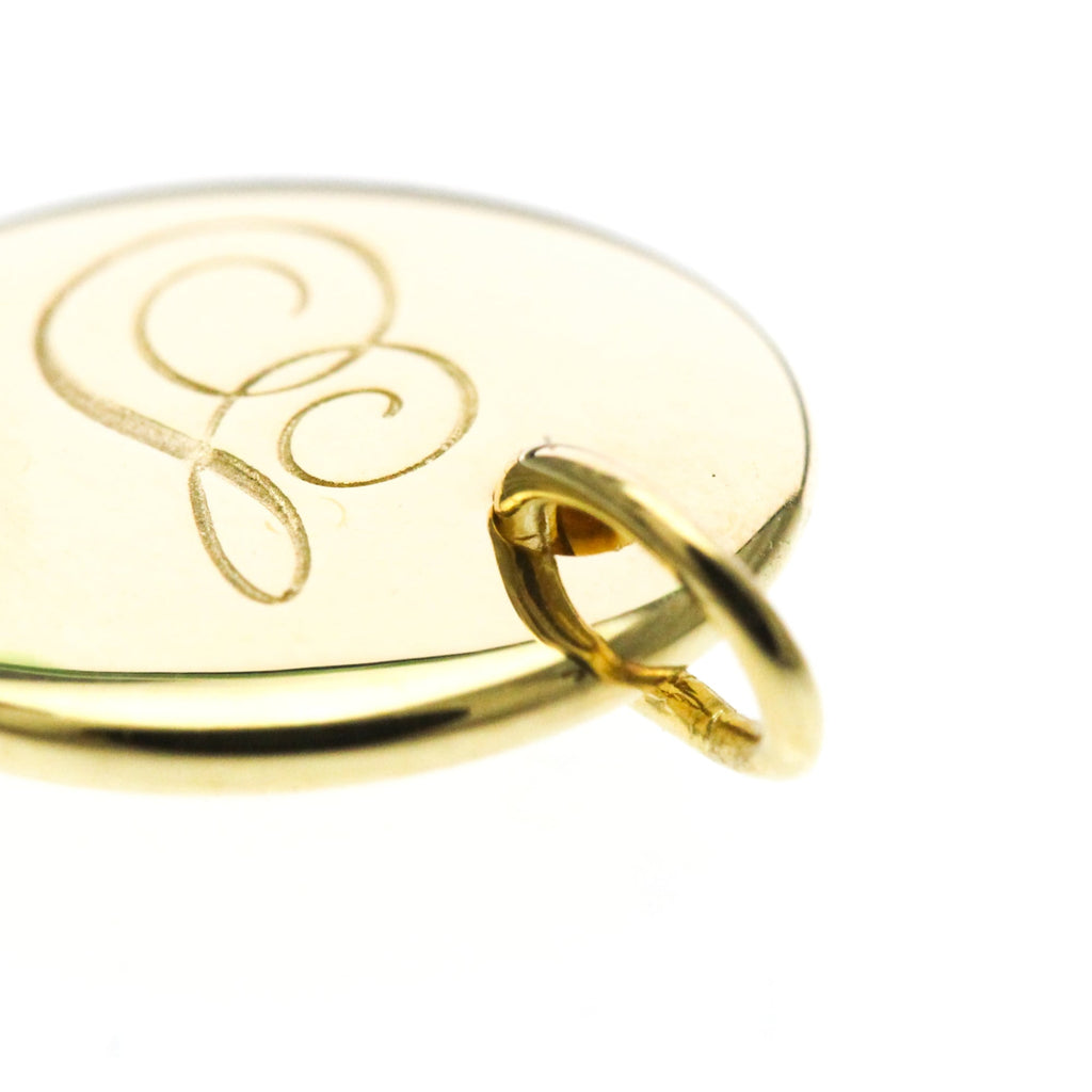 Tiffany Notes Letter Y · 18K Yellow Gold