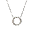 Tiffany Open Circle Mini · Platinum · Diamond