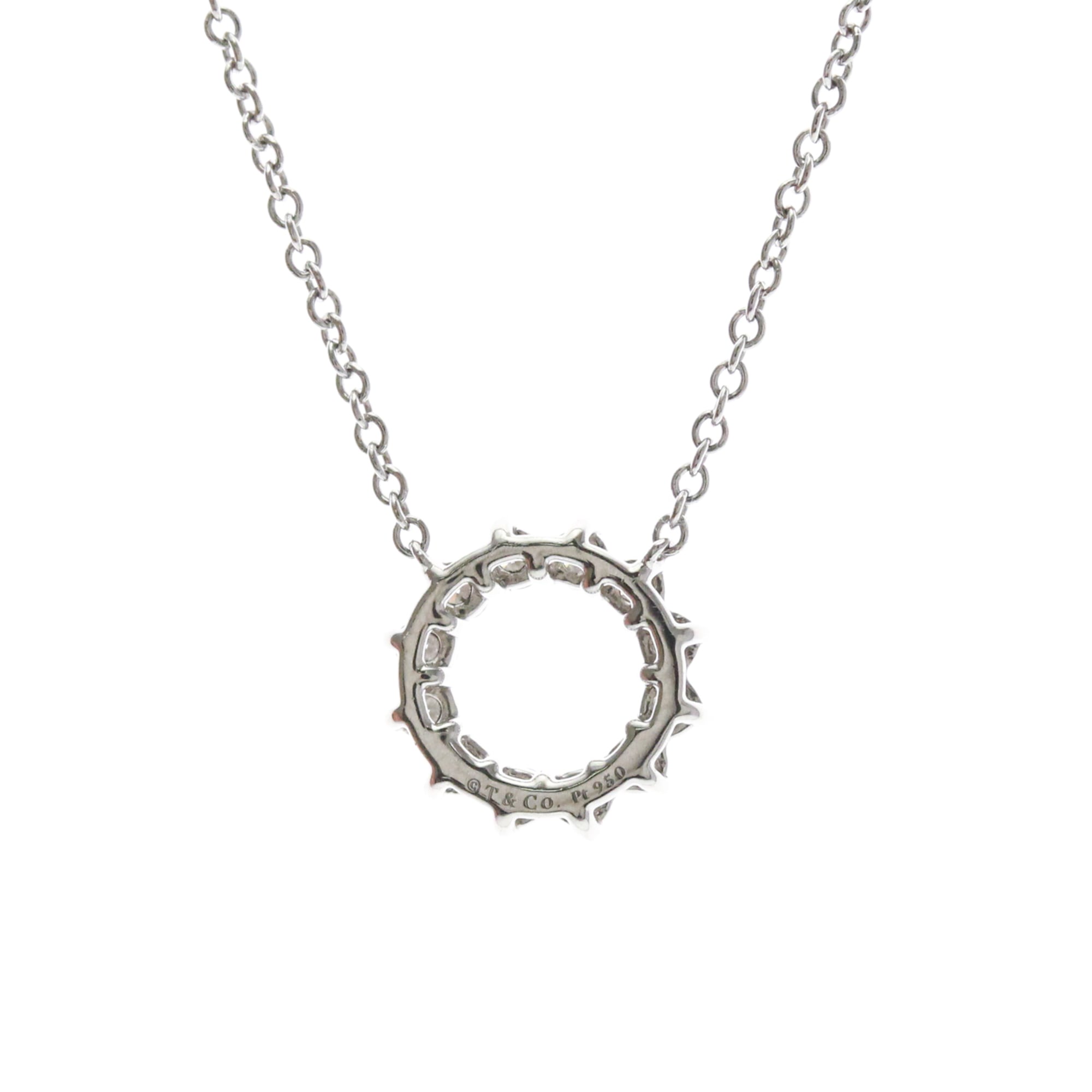 Tiffany Open Circle Mini · Platinum · Diamond