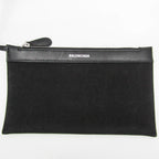 Balenciaga Navy Cabas S · Canvas & Leather