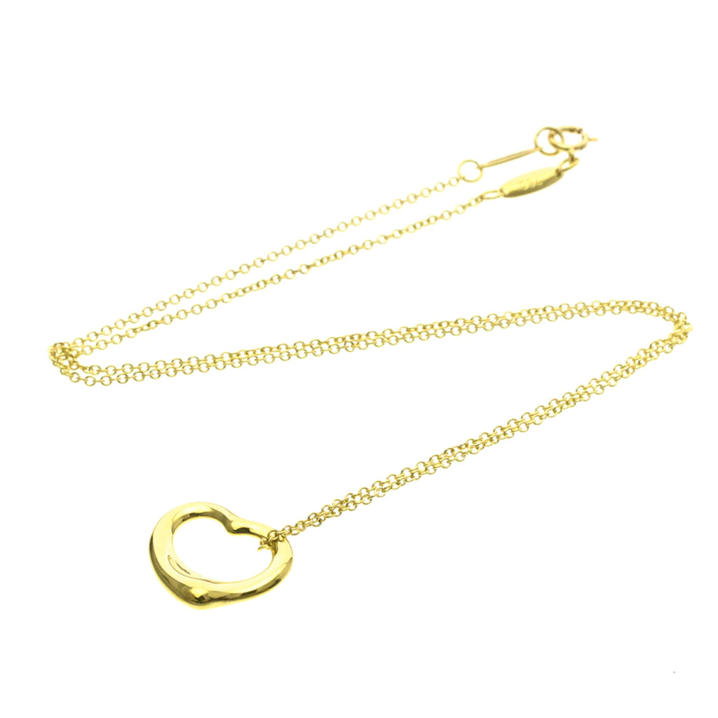 Tiffany Open Heart · 18K Yellow Gold