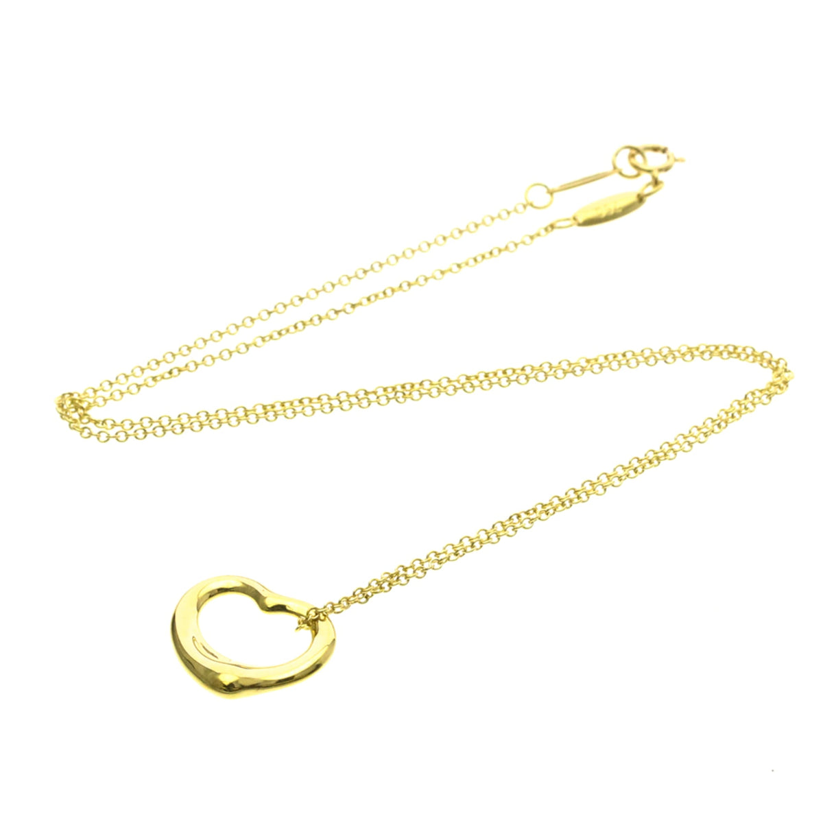 Tiffany Open Heart · 18K Yellow Gold