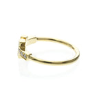 Tiffany T Wire · 18K Yellow Gold · Diamond