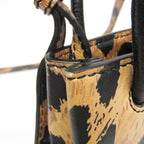 Balenciaga Shopping · Leopard Print Leather
