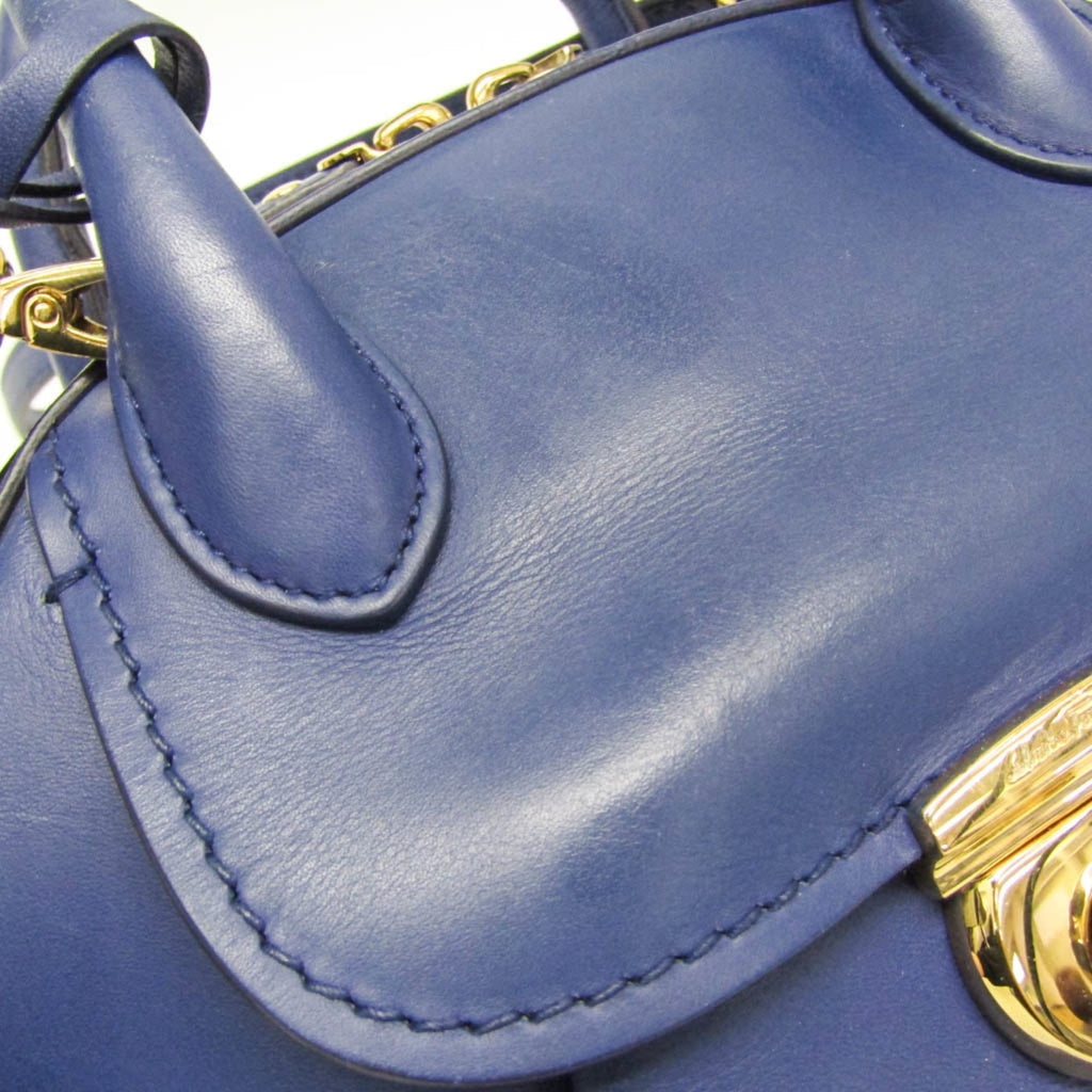 Salvatore Ferragamo Fiamma · Leather Bag