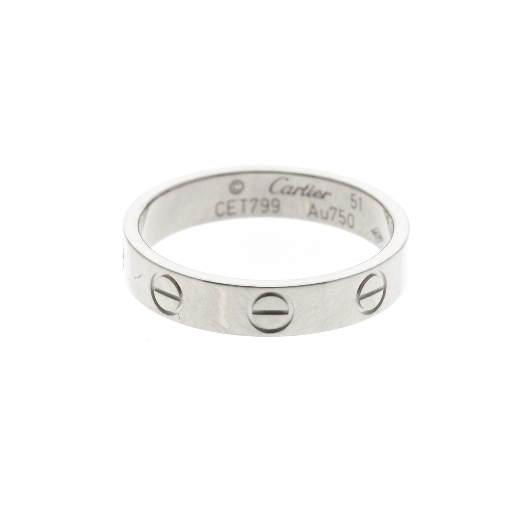 Cartier Mini Love · 18K White Gold