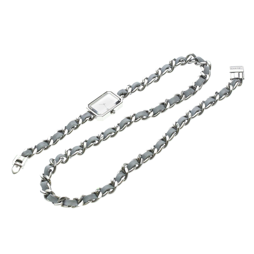 Chanel Premiere Lock · Steel · Mother-of-Pearl