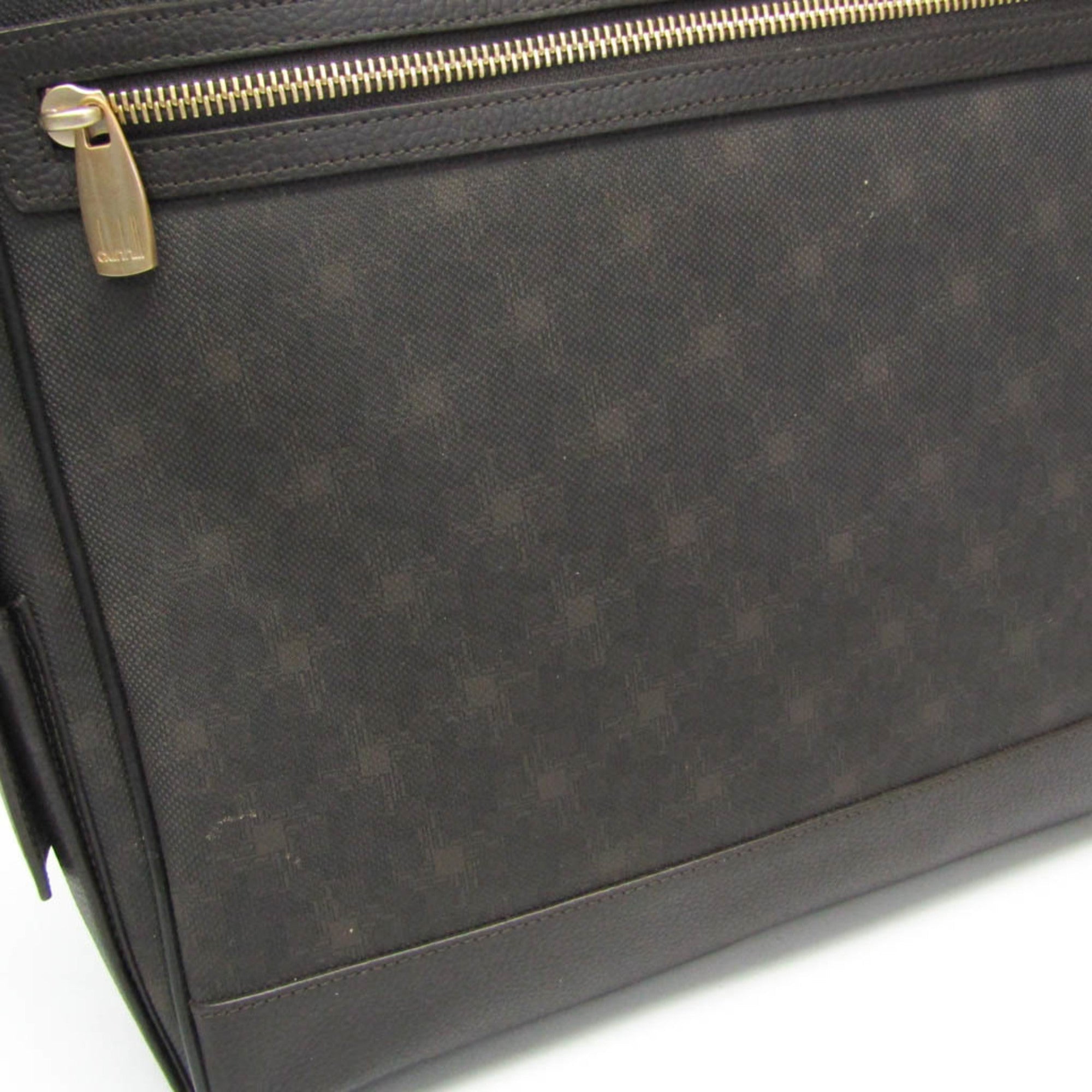 Dunhill · Leather & PVC Shoulder Bag