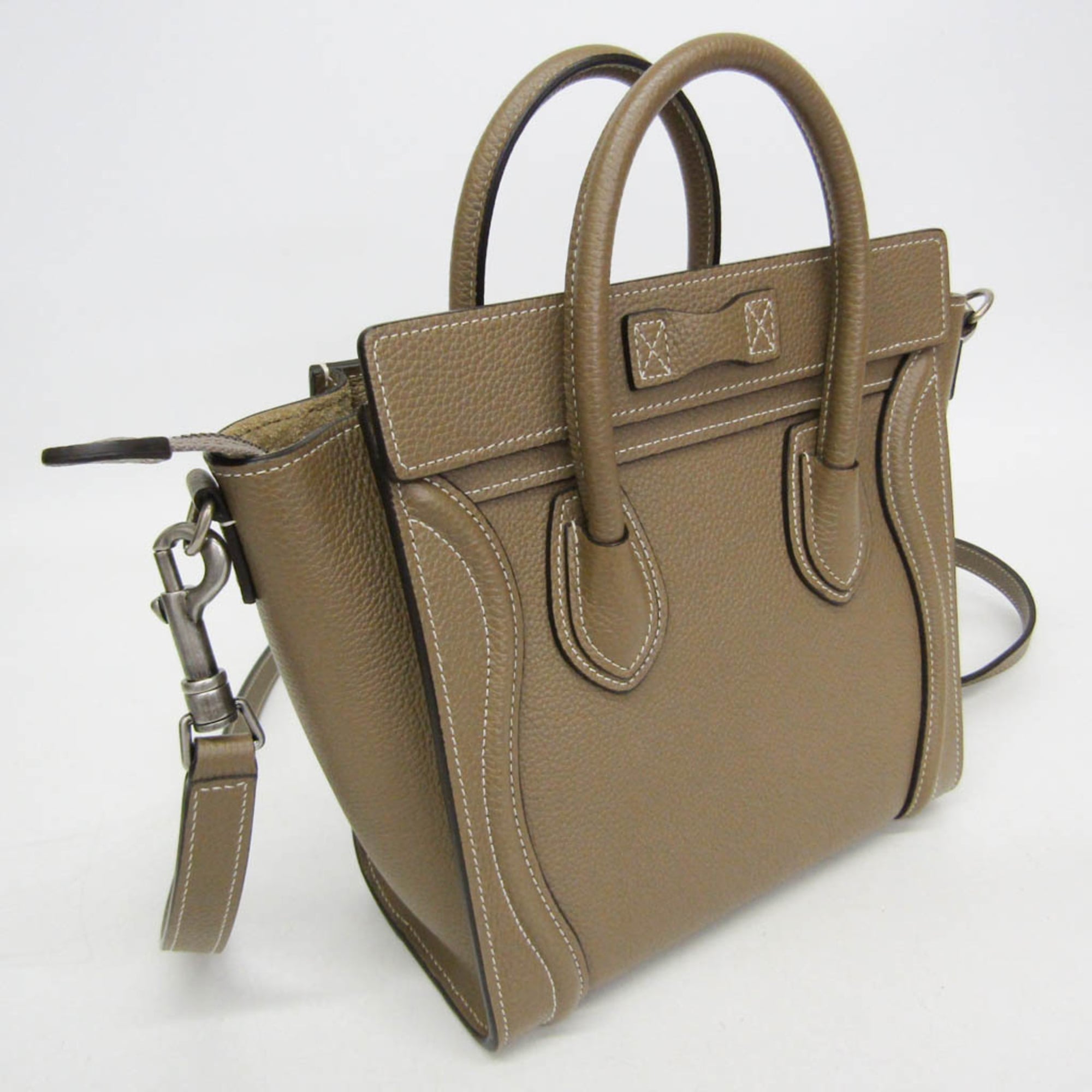 Celine Luggage Nano · Leather