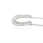 Tiffany Horseshoe · Platinum · Diamond