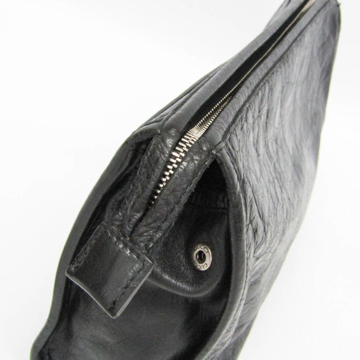 Gucci Interlocking · Leather Clutch