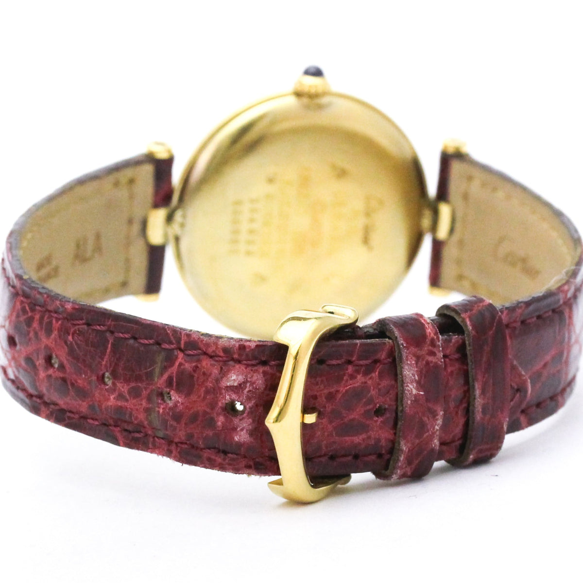 Cartier Must Vendome · Gold Plated · Quartz