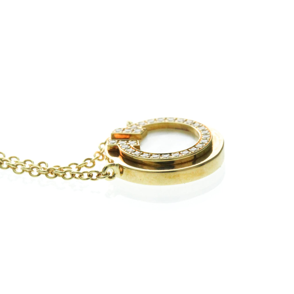 Tiffany T Two Circle · 18K Yellow Gold · Diamond