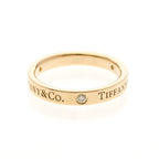 Tiffany Flat Band · Diamond · Rose Gold
