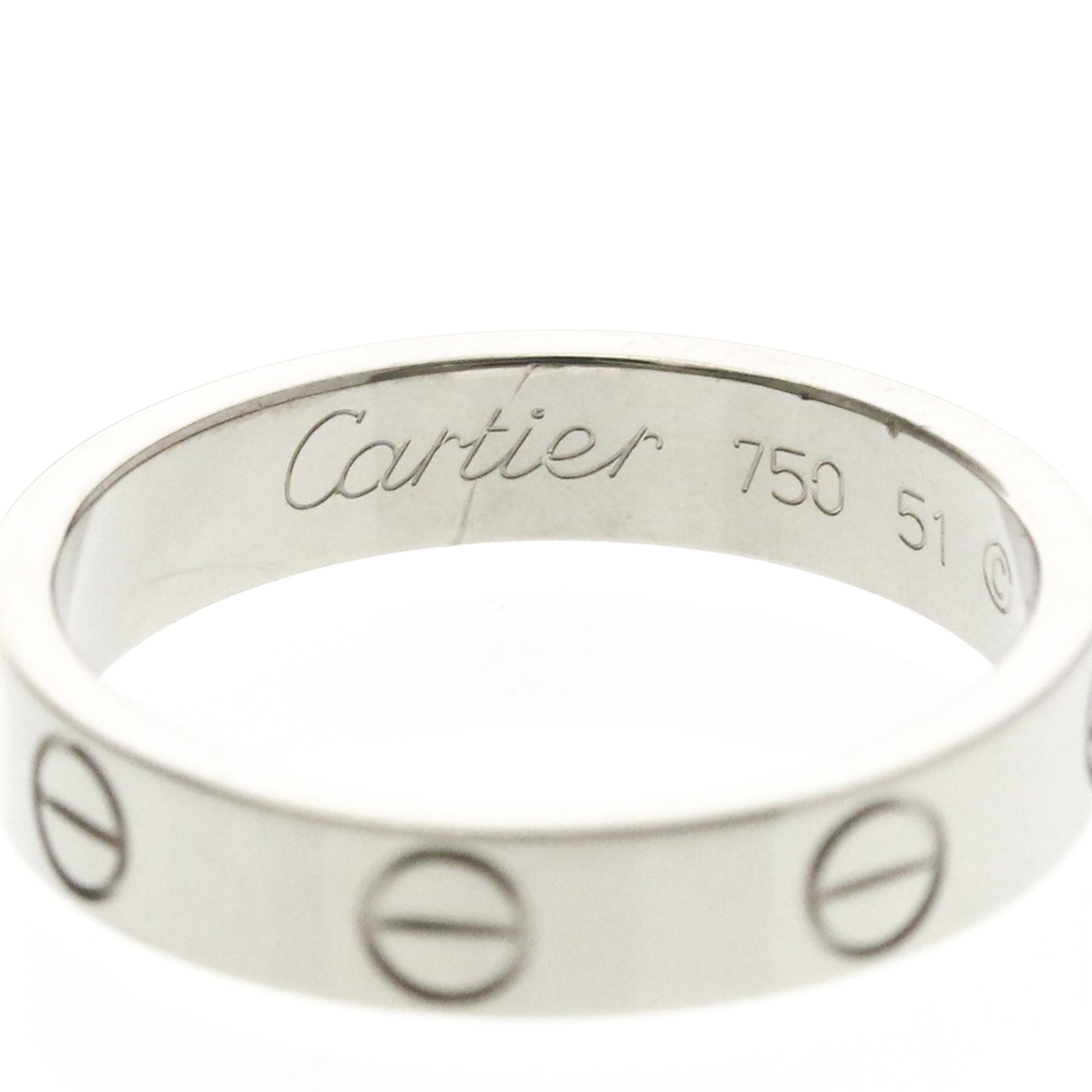 Cartier Mini Love · 18K White Gold