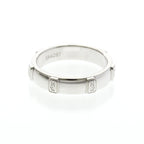 Harry Winston HW Logo · Diamond · 18K White Gold