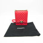 Chanel Boy · Lamb Leather