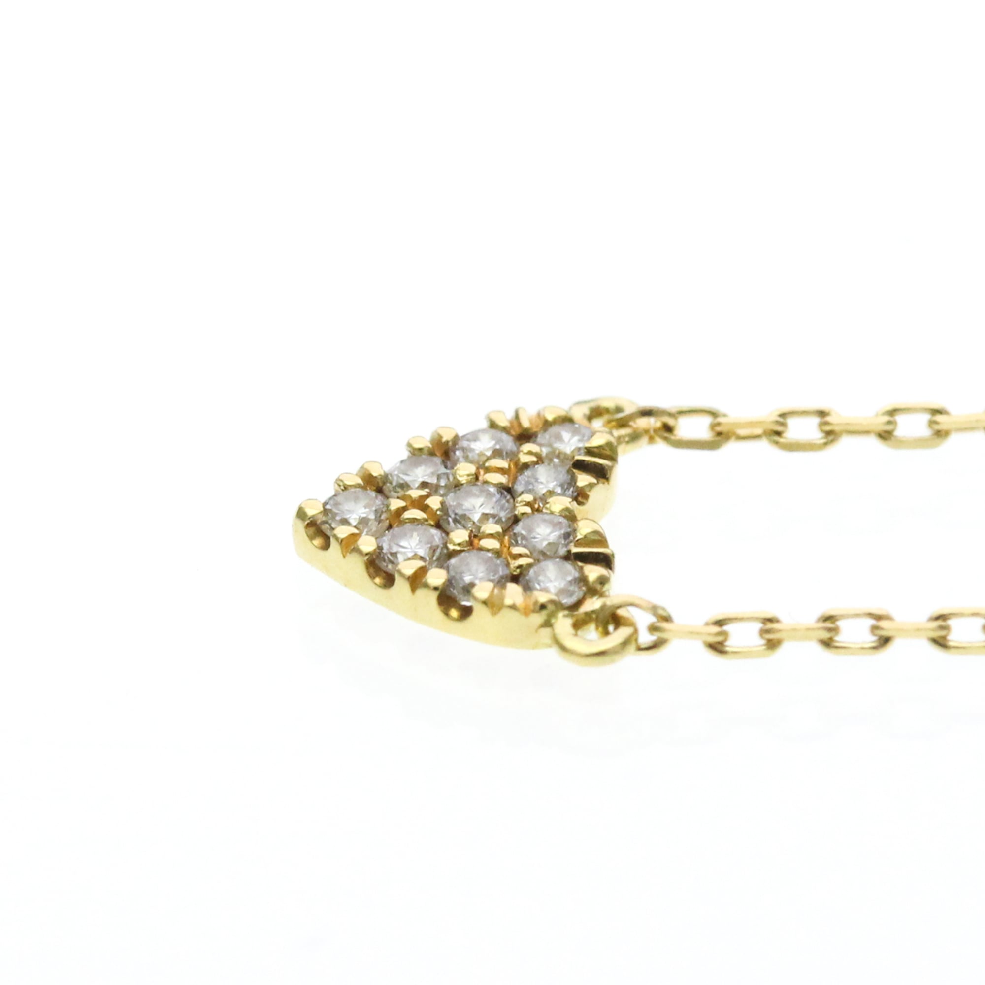 AHKAH Heart Pavé · 18K Yellow Gold · Diamond