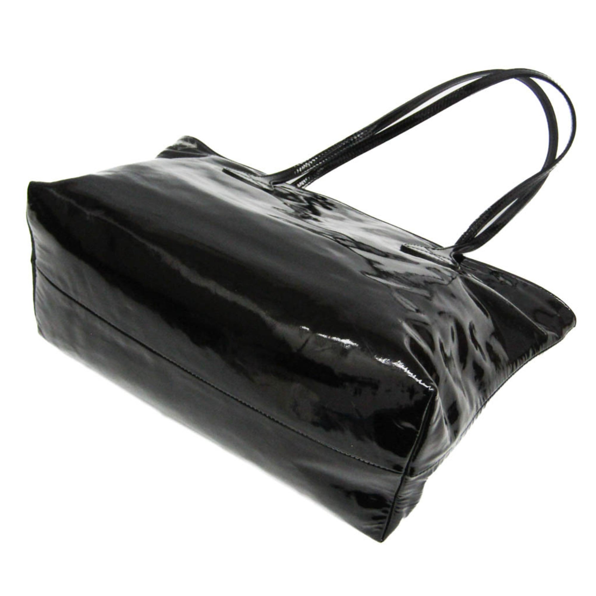 Celine Enamel Leather Tote