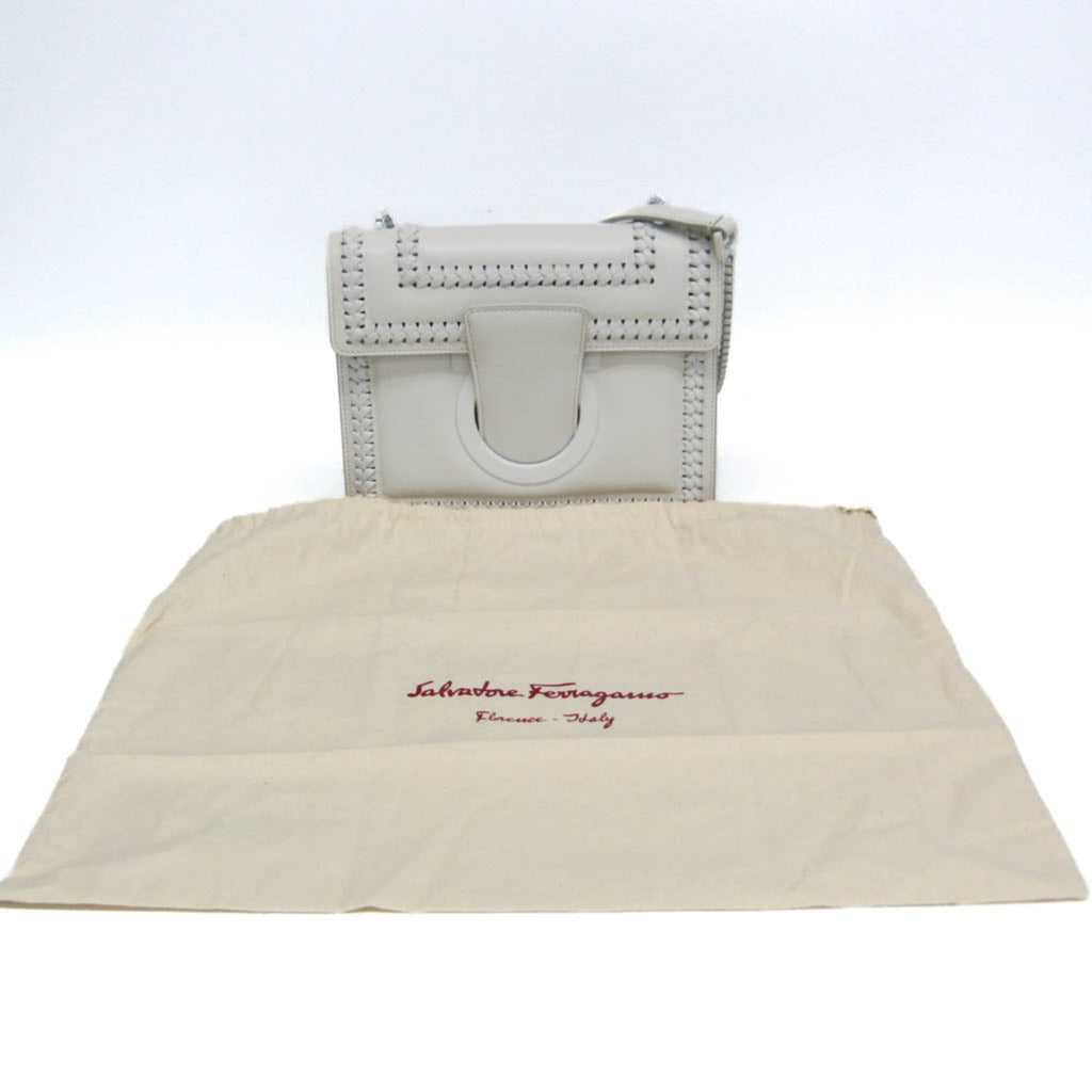 Salvatore Ferragamo Gancini · Leather