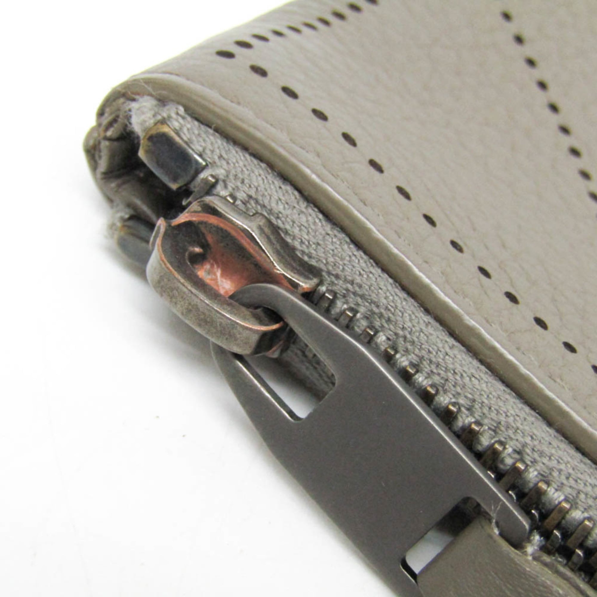 Balenciaga Classic · Greige Leather Clutch