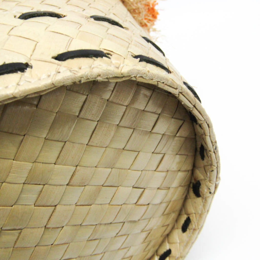 Tory Burch Pom Pom Beach Basket · Straw